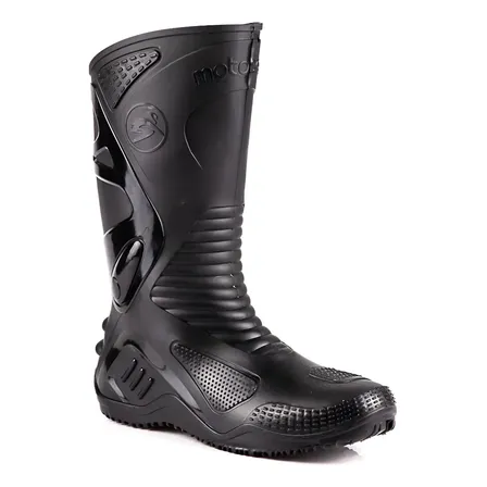 Bota Chuva Motociclista Moto Motoboy Motoqueiro Impermeavel Distrinox EPI 4.9