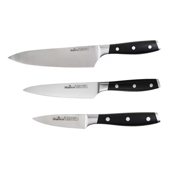 Set 3 Cuchillos Magefesa Acero Inoxidable Classic 32321