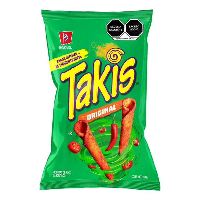 3 Pack Frituras Original Takis Barcel 280