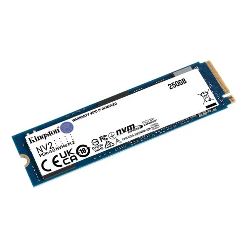 Disco Solido Interno Ssd Kingston 250gb M2 4.0 Nv2 Nvme Pcie