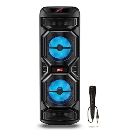 Parlante Karaoke Blik-wavemax1 Color Negro