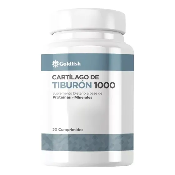 Cartílago De Tiburón Goldfish X 30comp Sabor Sin Sabor
