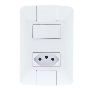 Kit 5 Tomada Interruptor Dupla 10a Aria 4x2 Tramontina Kit 5 Tomada Interruptor Dupla 10a Aria 4x2 Tramontina