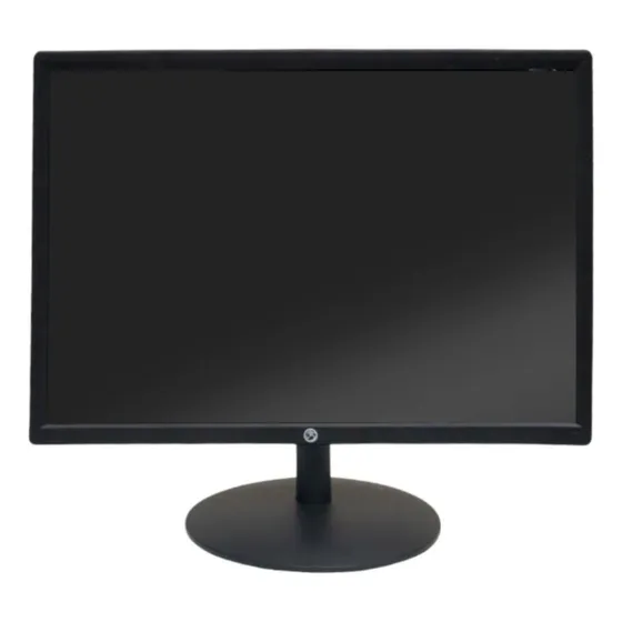 Monitor Led 19 Brazil Pc Corp 19wr 75hz Slim Base Redonda Pt Cor Preto 127/220V