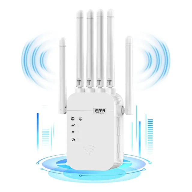 Wifi Extender 300mbps Internet Booster With 6 Antenas