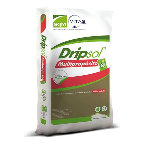 Dripsol Multipropósito 18-18-18 + Micros Fertilizante 25kg