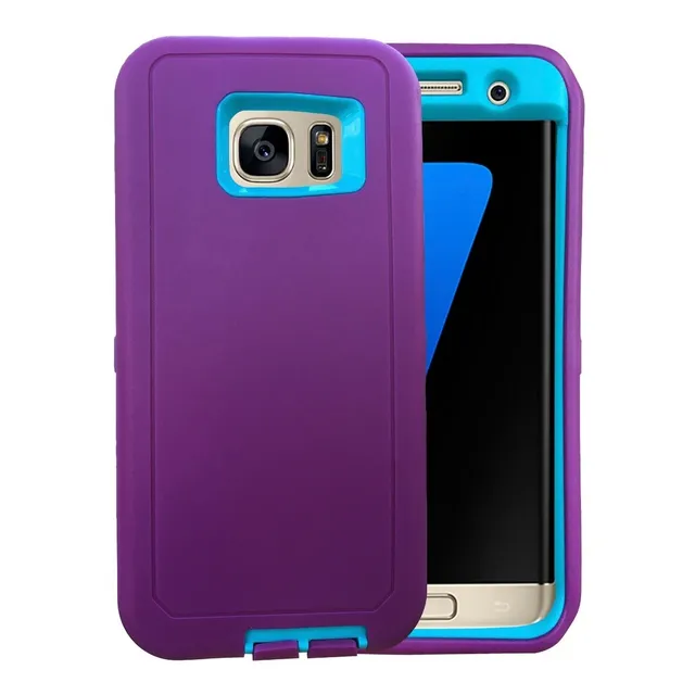 Funda Uso Rudo 3 En 1 Para Samsung Galaxy S7 Edge
