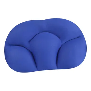 Travesseiro De Dormir 3d Para Pescoço E Ombro, Linho Azul Travesseiro De Dormir 3d Para Pescoço E Ombro, Linho Azul