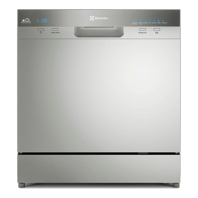 Lava-louças Electrolux 8 Serviços Inox (ll08s) Cor Prateado 110v Lava-louças Electrolux 8 Serviços Inox (ll08s) Cor Prateado 110v