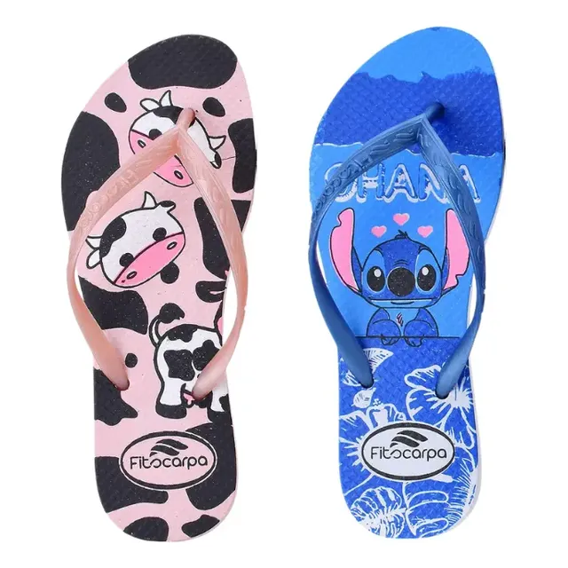 Kit 2 Chinelo Feminino Ortopédico Macio Verão Lançamento