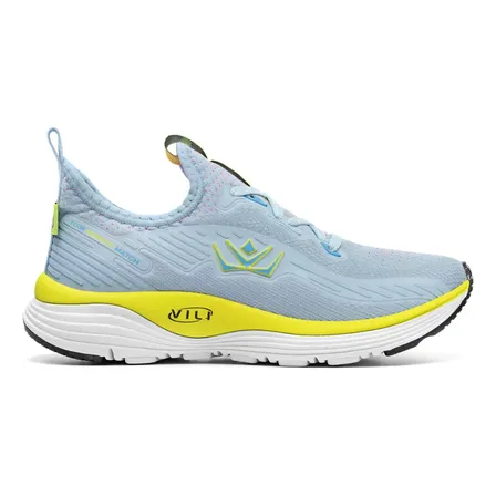 Tênis Vili All Journey Feminino Caminhada Academia Confortável Azul-claro 38 Br