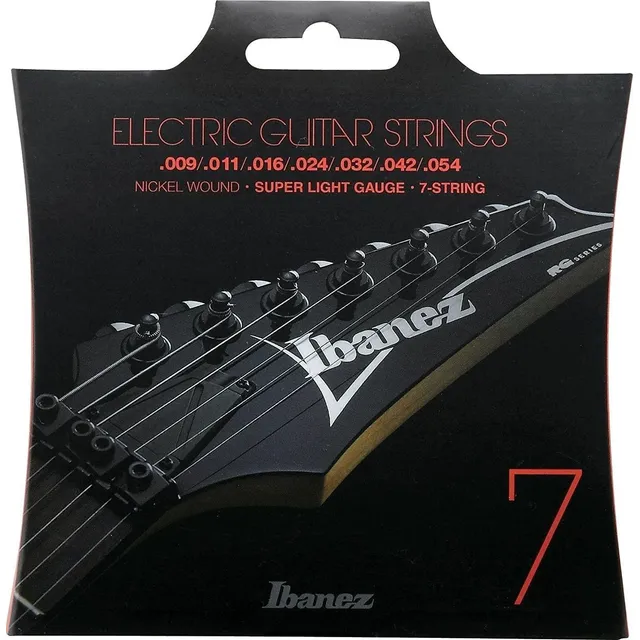 Set De 7 Cuerdas Ibanez Guitarra Eléctrica 009-054