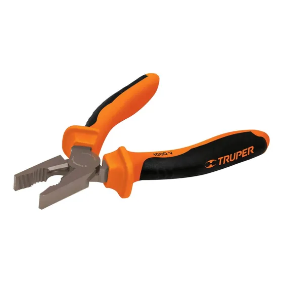 Alicate 8 Pulgadas Mango Comfort Grip Aisla 1000v Truper 