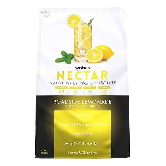 Suplemento en polvo Syntrax Proteína sabor roadside lemonade x 907g