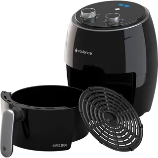 Fritadeira Sem Ăleo Super Cook Fryer Frt410 3,8l Cadence Cor Preto Fritadeira Sem Ăleo Super Cook Fryer Frt410 3,8l Cadence Cor Preto