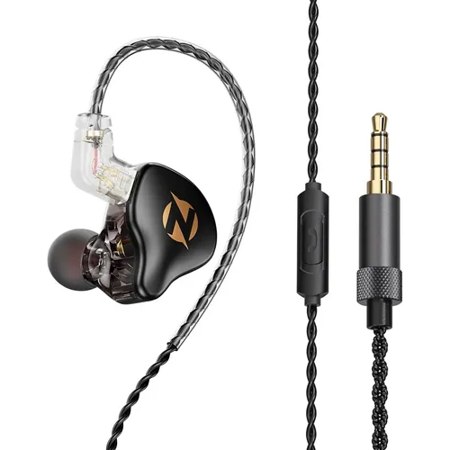 Fone de Ouvido In-ear QKZ AK3 Gamer P3 3.5mm Microfone Preto