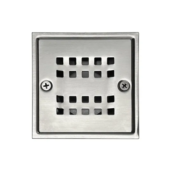 Rejilla Cuadrada Perforada Acero Inoxidable Bm