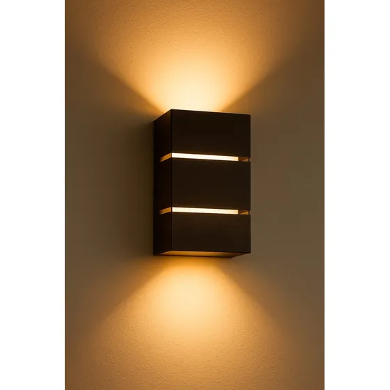 7 Arandelas Luxo Ambiente Externo Interno Parede Muro Vidro
