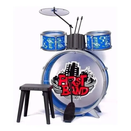 Faydi FD2541 bateria azul musical para niños azul e índigo