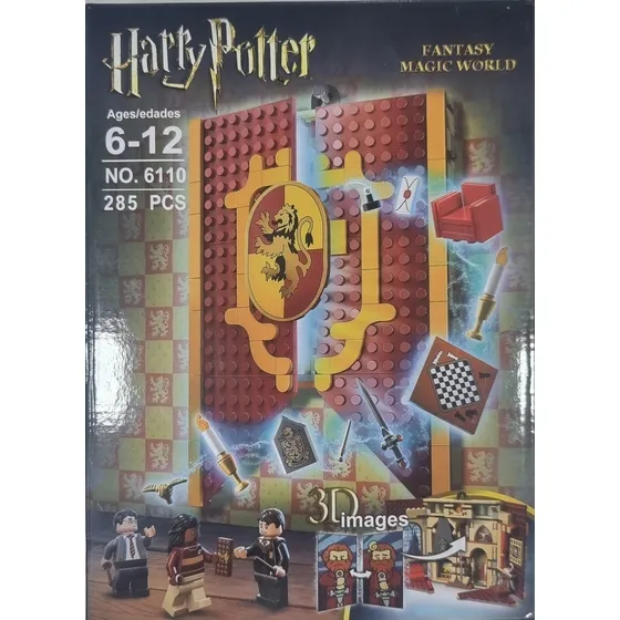 Harry Potter Bloques Juguetes No. 6110 285 Pcs
