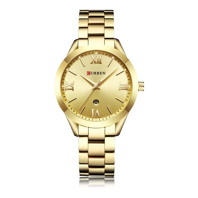 Reloj Curren Dama Malla Metalica Dorado Plateado Rose Gold