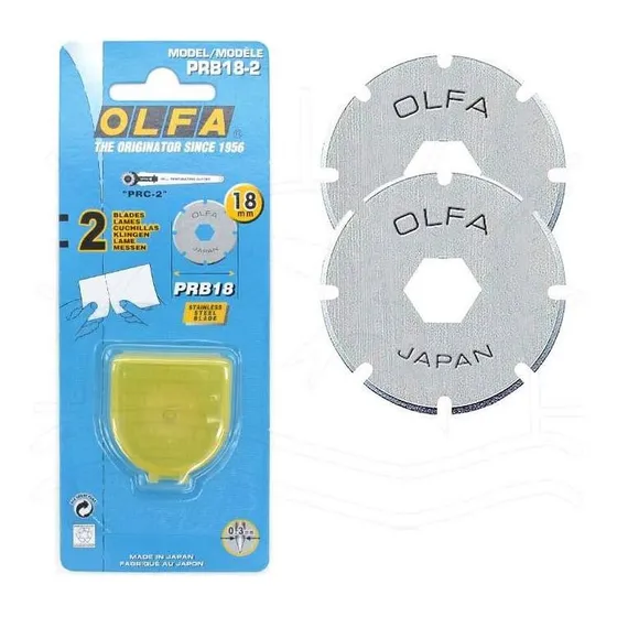 Lâmina Olfa Corte Perfurado 18mm Prb18-2 - 2 Unid.