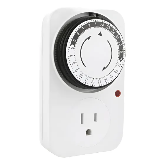 Timer Temporizador Enchufe Luces Focos 24 Horas 1250w 127v