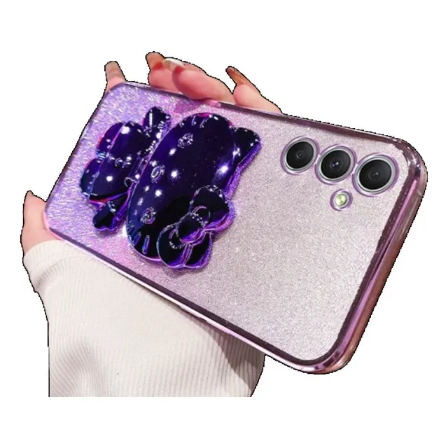 Ay Funda Para Samsung M14 15 23 34 52 5g Polvo Flash Conejo
