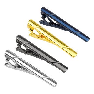 Clips De Corbata Hombre Elegante Para Boda Negocio 4 Piezas Clips De Corbata Hombre Elegante Para Boda Negocio 4 Piezas