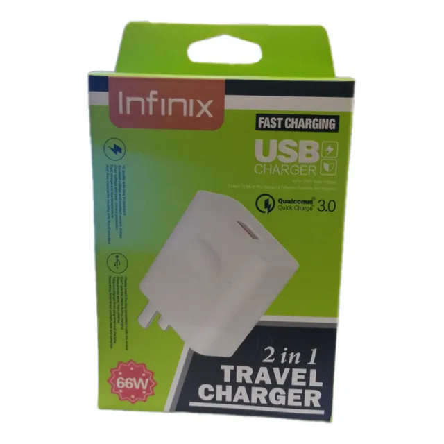 Cargador Infinix Original Tipo C Carga Rápida 66w Type C