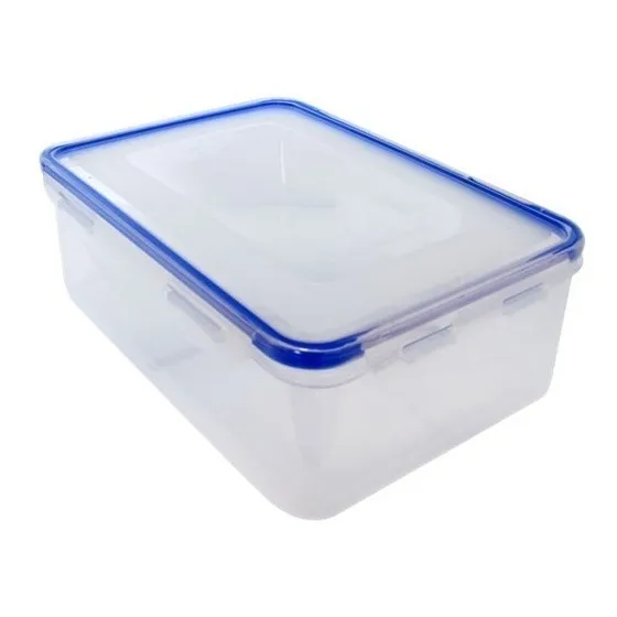 Pack De 6 Recipientes Rectangulares Bellavista 2l Con Tapa