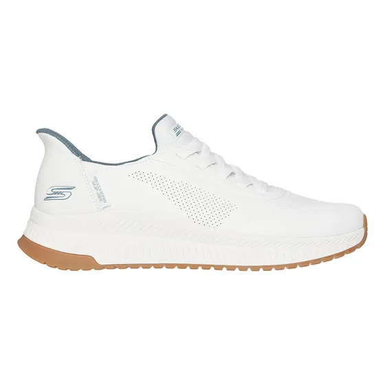 Skechers Tenis Bobs Squad 4 Hombre Blanco