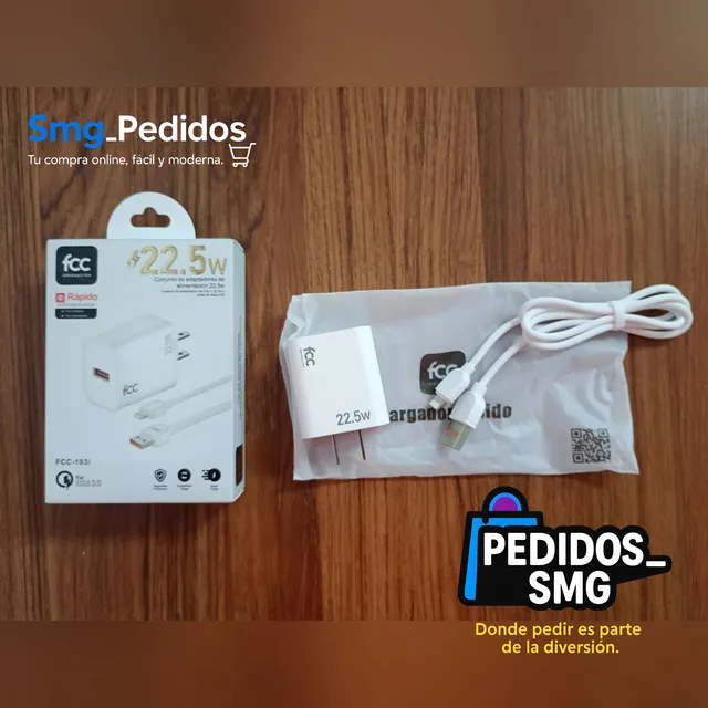 Cargador Genérico 22.5w Lightning