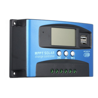 Controlador De Carga Solar De 60a Mppt Dual Usb Display Lcd Controlador De Carga Solar De 60a Mppt Dual Usb Display Lcd