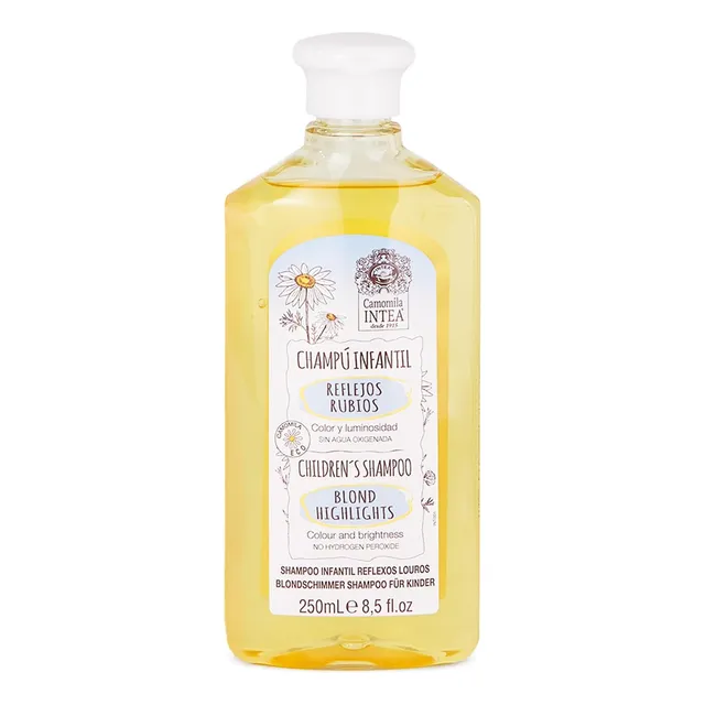 Intea Camomila Kids Shampoo For Blonde - 8.5oz Chamomile Sha