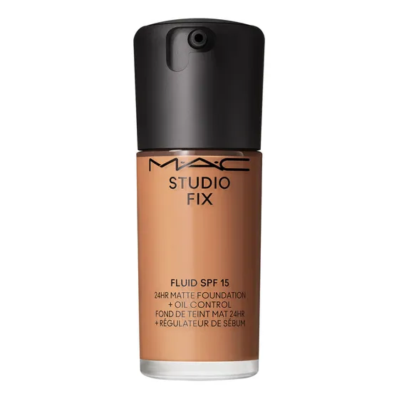 Base de maquiagem em gel MAC Studio Fix NW25 Fix Fluid FPS 15 tom média clara - 30mL