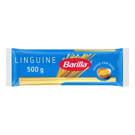 Macarrão Com Ovos Linguine Barilla Pacote 500g