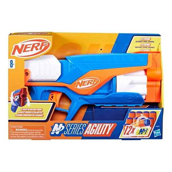 Nerf N Series Lanzador Agility 12 Dardos Nerf N1