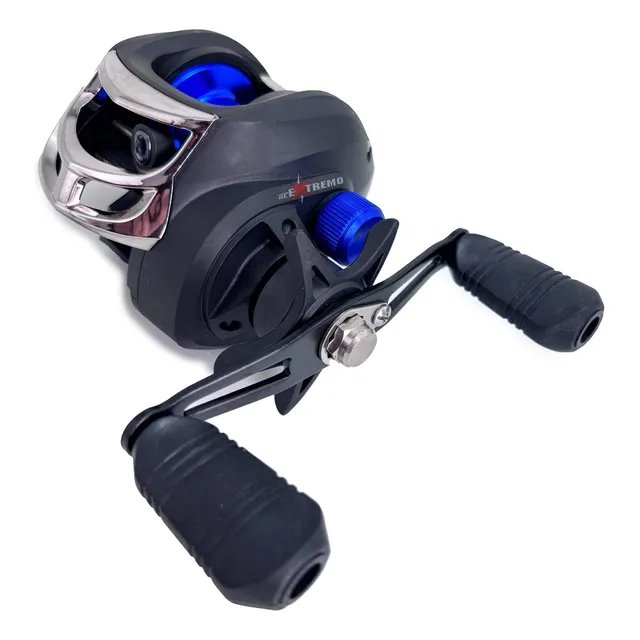 Reel Pesca Rotativo Bait Casting Señuelo Galleta Kayak Costa