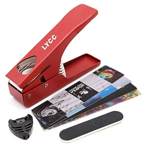 Cortadora De Puas De Guitarra + Accesorios - Rojo