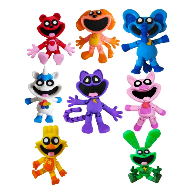 Figura Muñeco Catnap  Poppy Playtime Smiling Critters 3d