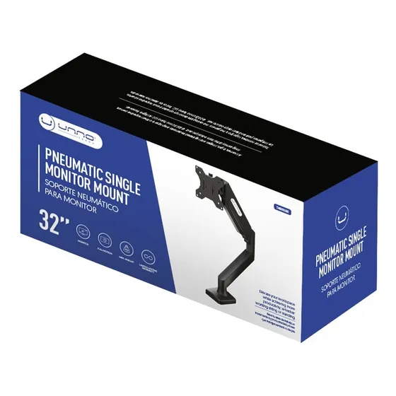 Soporte Neumatico Unno Tekno Para Monitor Unico De 32 