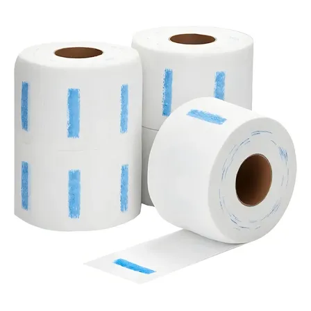 Gola Higiênica Descartável Pescoço Barbearia 500 Unidades gola de proteção papel para pescoço Descartável e Impermeável