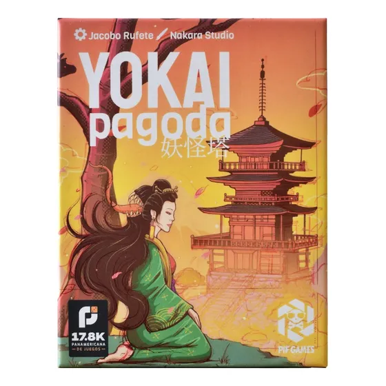 Juego De Mesa Yokai Pagoda Mv Games