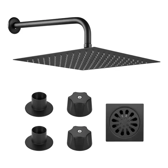 Baños Con Regadera Cuadrada 30cm Regadera Medidas Ymanerales
