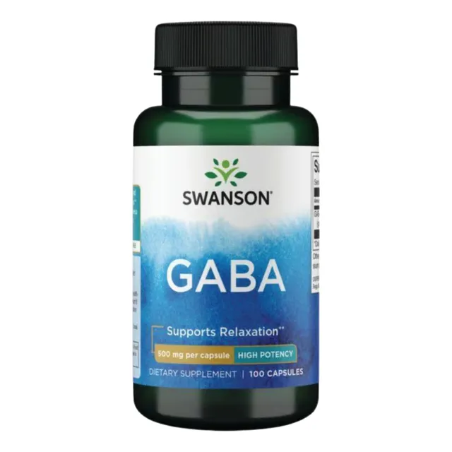 Swanson Gaba 500mg 100 Cápsulas