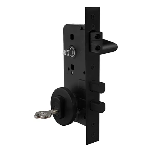 Cerradura C/manilla 1080960rr-k.i Izquierda/acceso Principal Color Negro