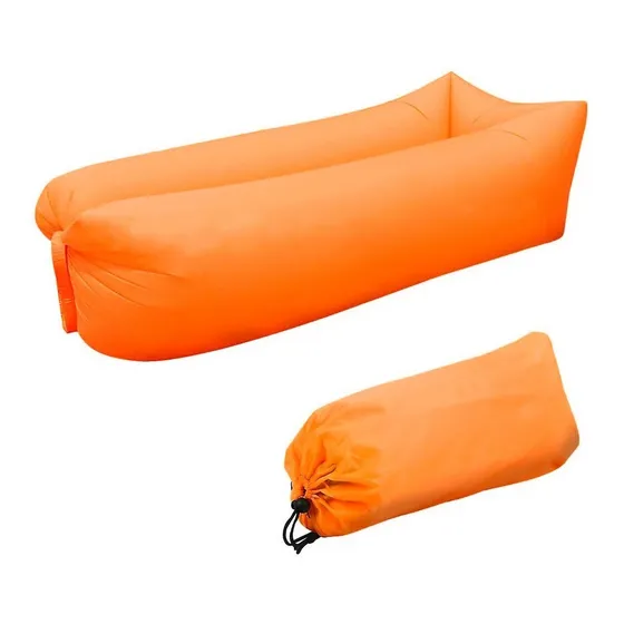 Tumbona Sillon Ilable Playa Super Aire Libre Verano Color Naranja