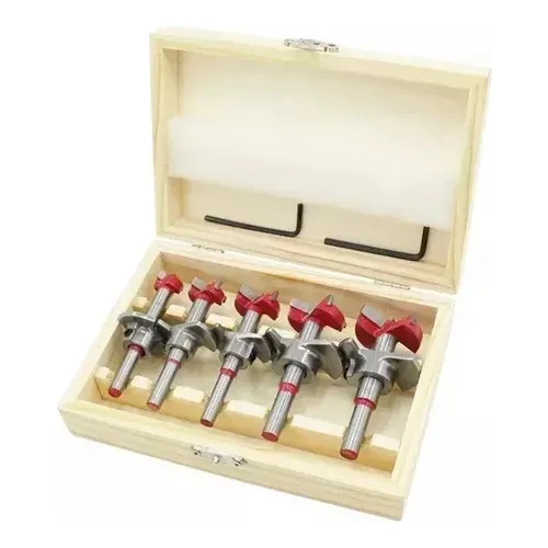 5 Brocas De Fresado Forstner, 10, 15, 20, 25, 35 Mm, Bisagra