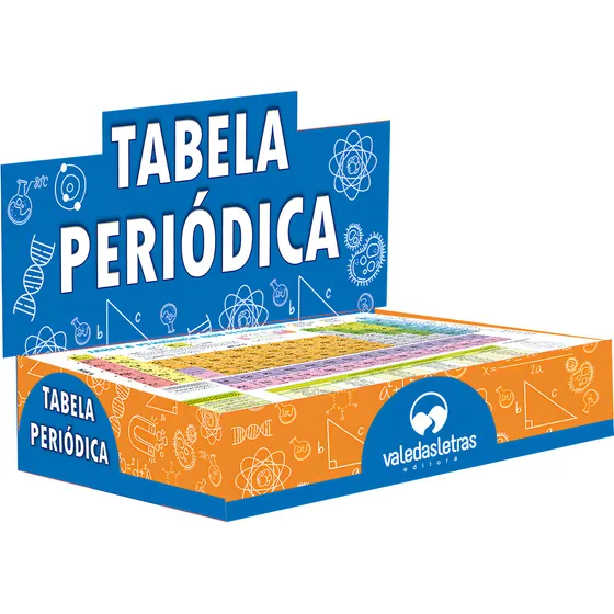 Tabela Periodica - Com 50 Unidades: Tabela Periódica - Com 50 Unidades, De Editora Vale Das Letras. Ciências Exatas, Vol. Química. Editorial Vale Das Letras, Capa Mole, Edição Química Em Português, 20